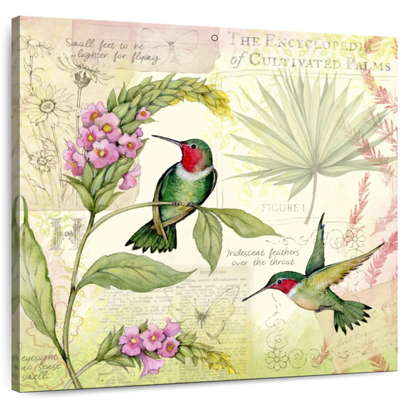 Crowle Hummingbirds Flight, 24" H x 24" W