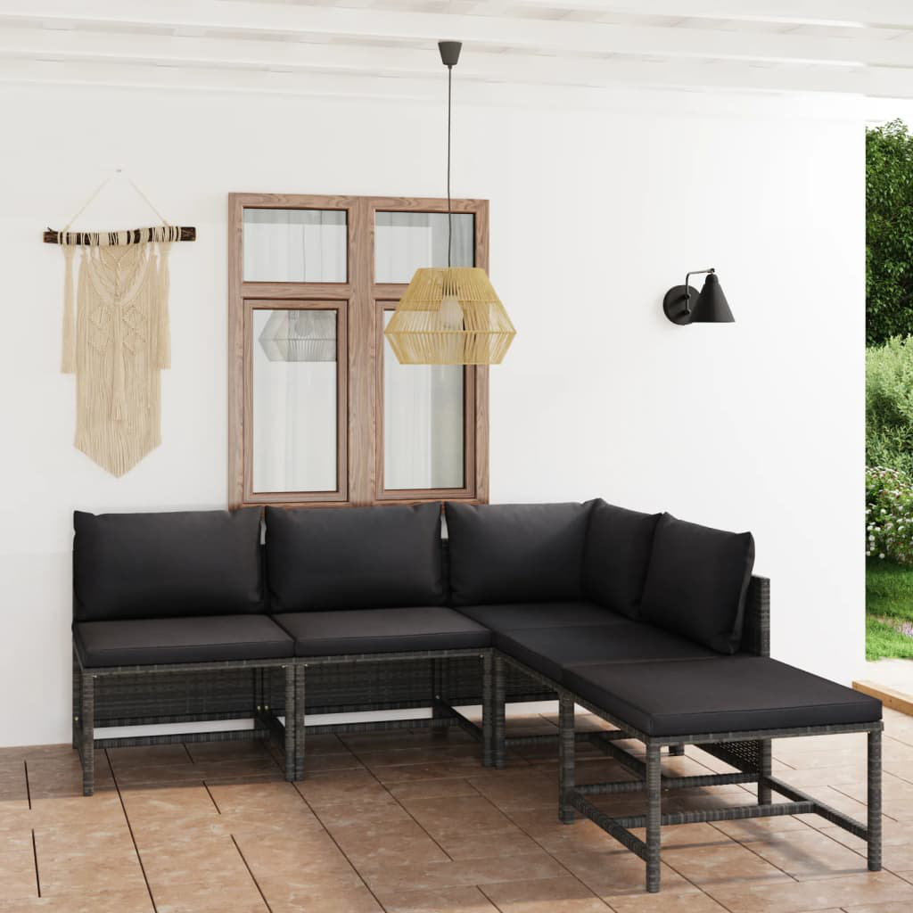 Gartenecksofa Juretta mit Kissen