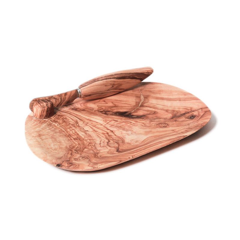 Wood Butter Dish