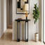 Console 50 "Modern Sculptural, pieds ovales pour l'entrée - Standard