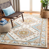 Donney Hand Tufted Wool Southwestern Rug