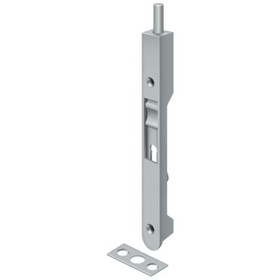 Deltana 7FBR26D 7" Flush Bolt; Heavy Duty; Satin Chrome Finish