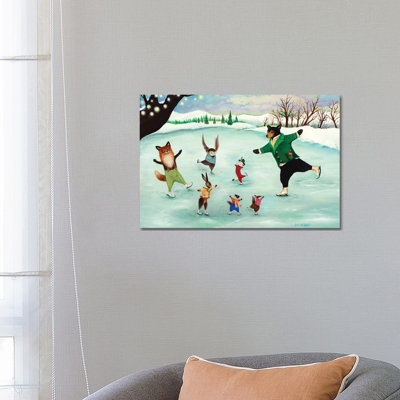 A Wondrous Whirl - Wrapped Canvas Painting