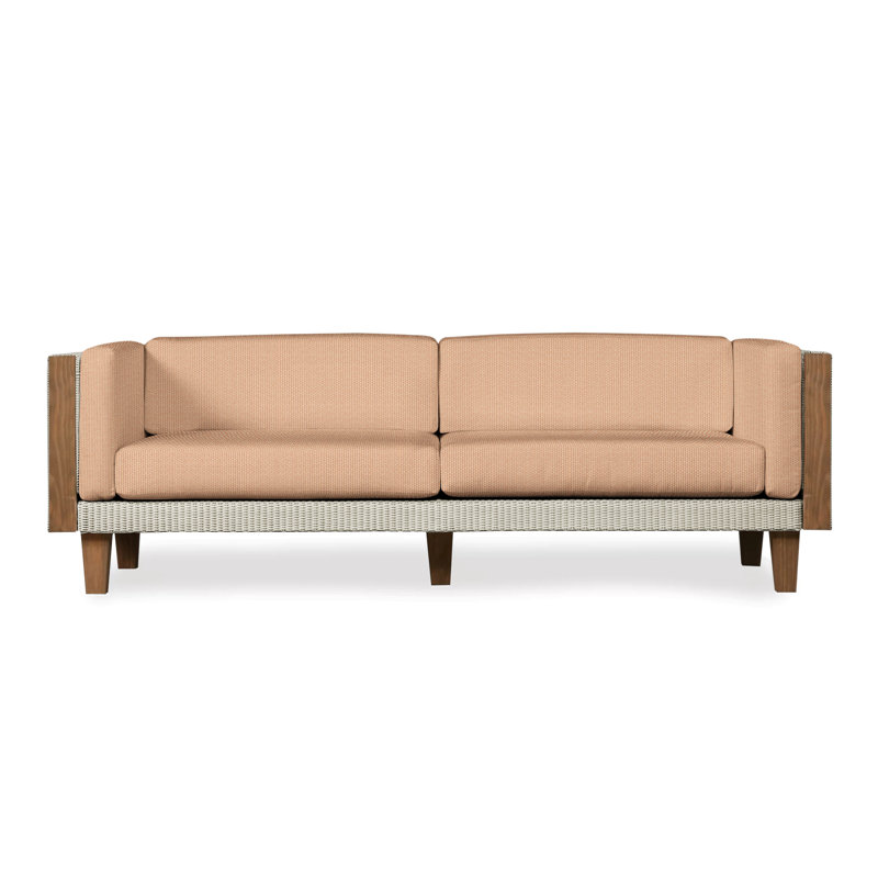 Catalina Outdoor 3 - Seat Patio Sofa, Linen, Sandberg Lagoon
