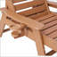 Chaise longue d'extérieur résistante aux intempéries avec 6 positions réglables et fabrication en PEHD durable pour un confort et une longévité ultimes-1309702381