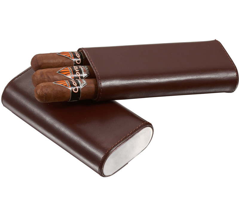 Naturale Stainless Steel Cigar Case