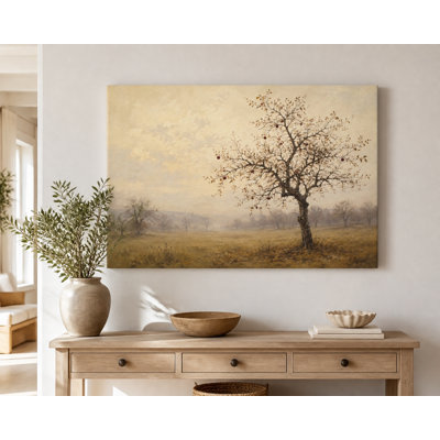 Brown Beige Bare Apple Tree Wrapped Ingwer