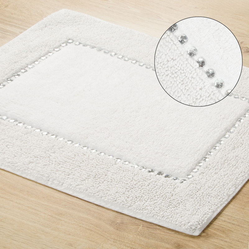Barmedan Jacquard Hand Towel, White