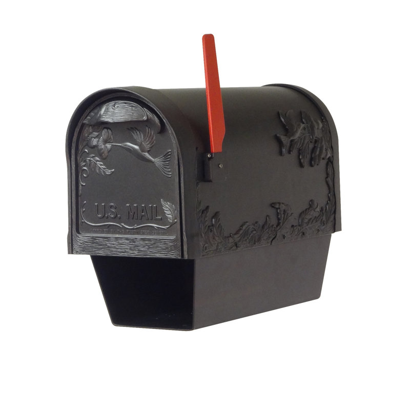 Hummingbird Mailbox with Post Included