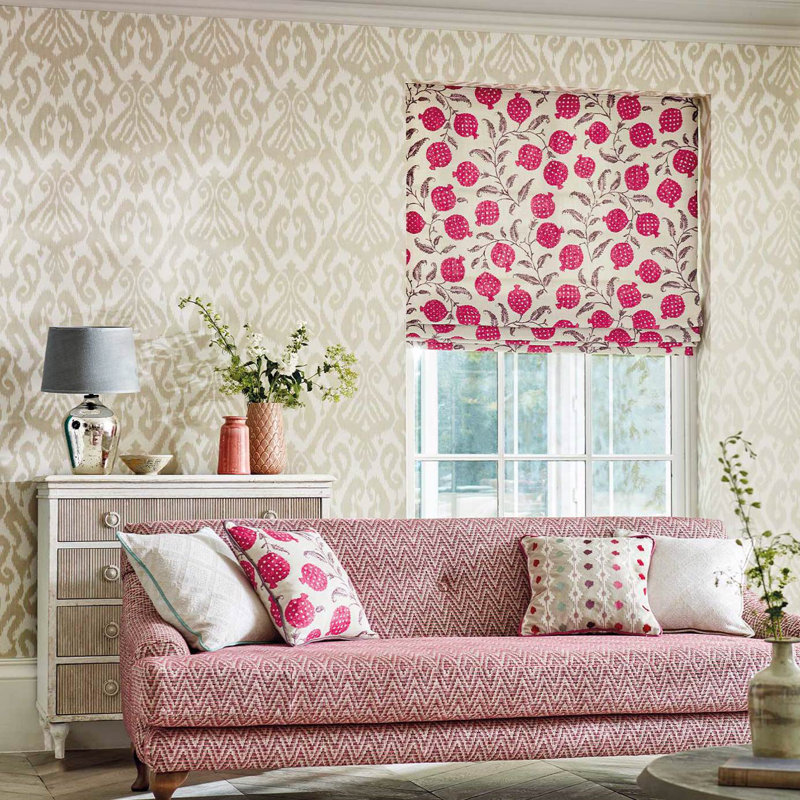 Kasuri Wallpaper, Country Linen