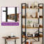 Bookcase 5 Tiers With 4 Hooks-471553574