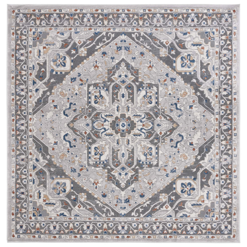 Eternal Performance Oriental Rug, Square 6'7"