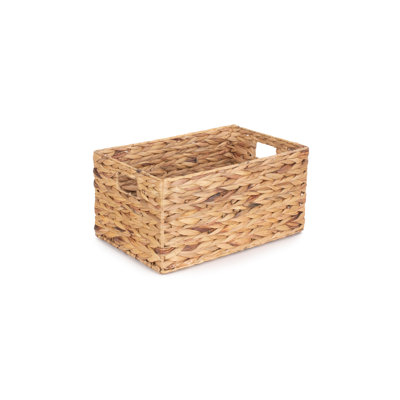 Seilles Wicker Water Hyacinth Storage Basket