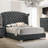 Orton Upholstered Queen Wingback Bed Pacific Blue-86313846-86447253