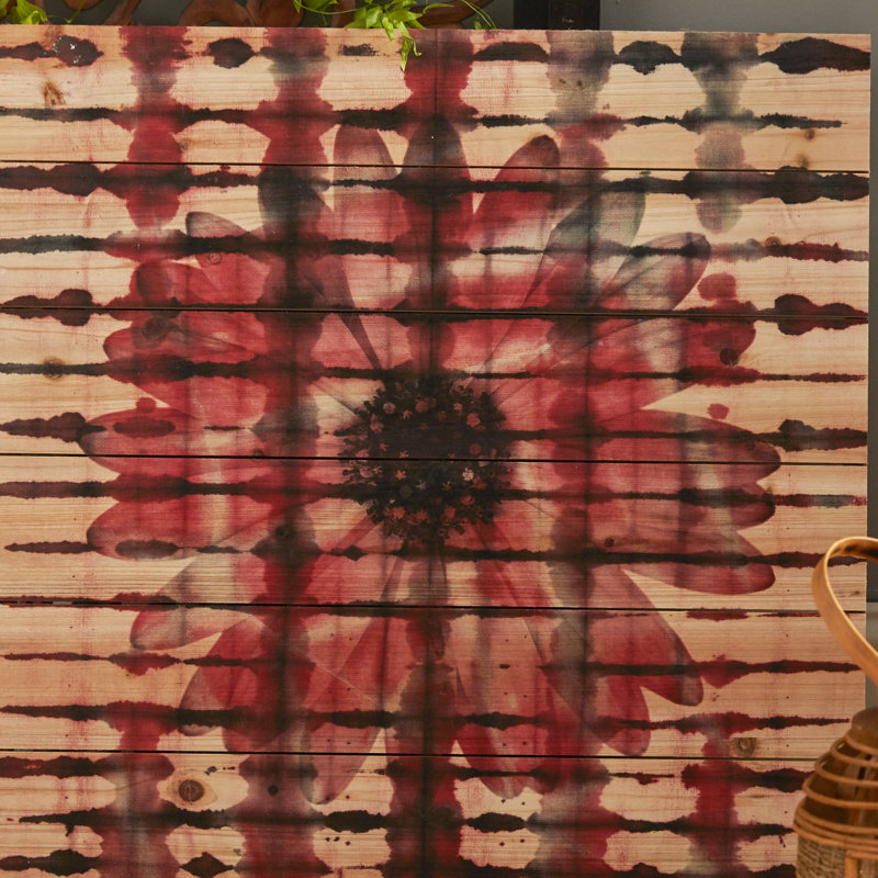 «Wine» par Parvez Taj - impression sur bois, H 24 po x l 24 po x P 1,5 po