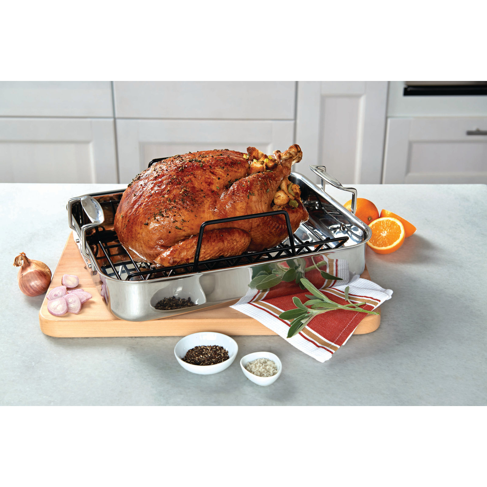 Viking 3-Ply Roasting Pan with Nonstick Rack