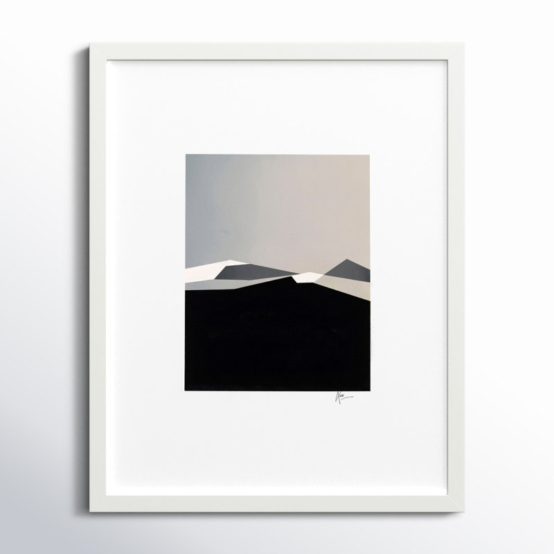 Afrika 17 Print by Lee Lessem, White Framed, 25" H x 20" W