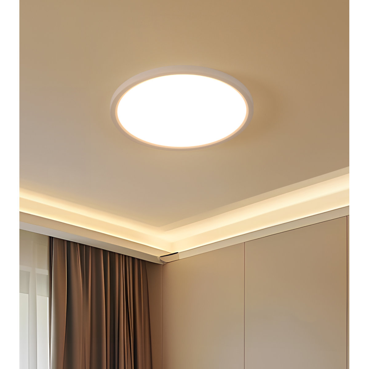 Deontee Acrylic LED Flush Mount