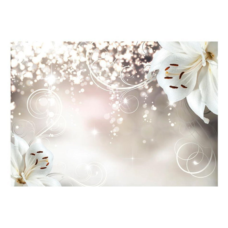 Floral Wall Mural, 41" L x 59" W