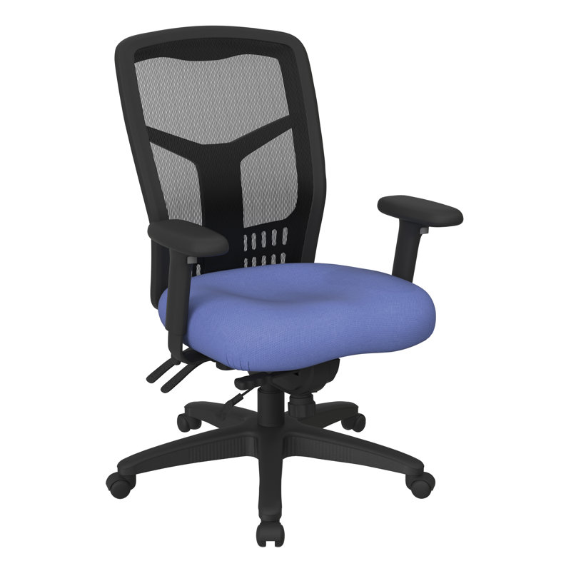 ProGrid Polyester Blend Task Chair, Sky