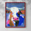 ANIMALS Series CECXLVII - Impression encadrée de qualité supérieure - Prêt à être accroché - Aucun clou requis