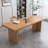 Brown Rectangular Solid Wood desk-109670575