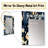 Coastal Underwater Elegance Coastal Pattern - Coastal Decorative Mirror, Blue Wall Mirror, Printed Metal Art-516066744