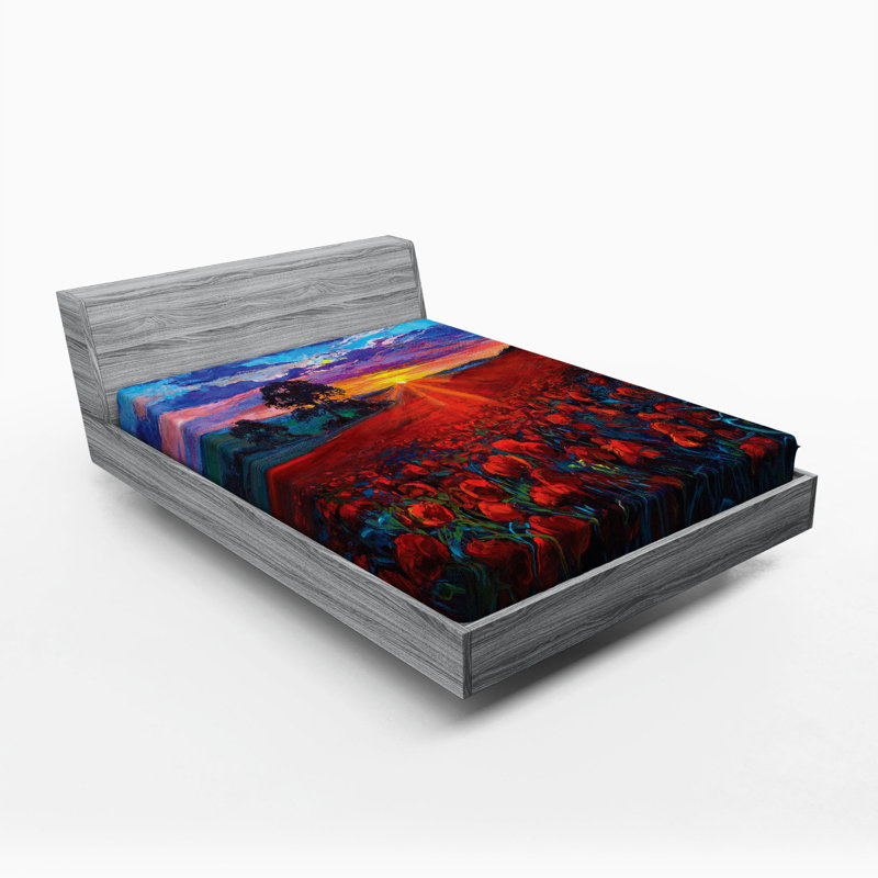Microfiber Fitted Sheet, Queen Fitted Sheet
