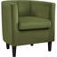 Fauteuil en velours revêtu de tonneau-1367609719