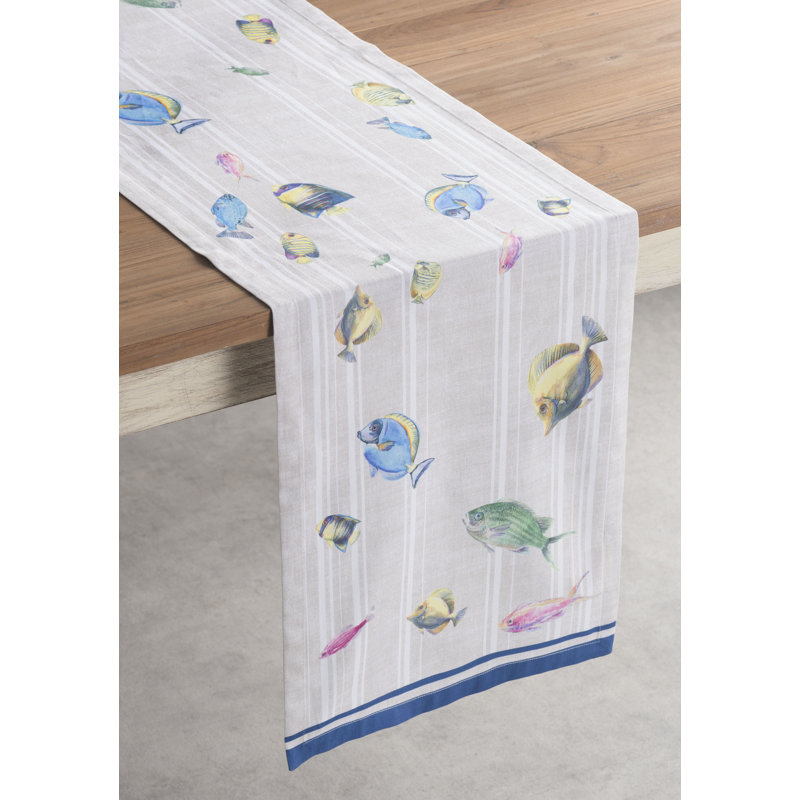 100% Cotton Table Runner, 108" L x 14.5" W