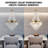 Modern 9 - Light Empire Luxury Crystal Chandelier Dimmable-884993341