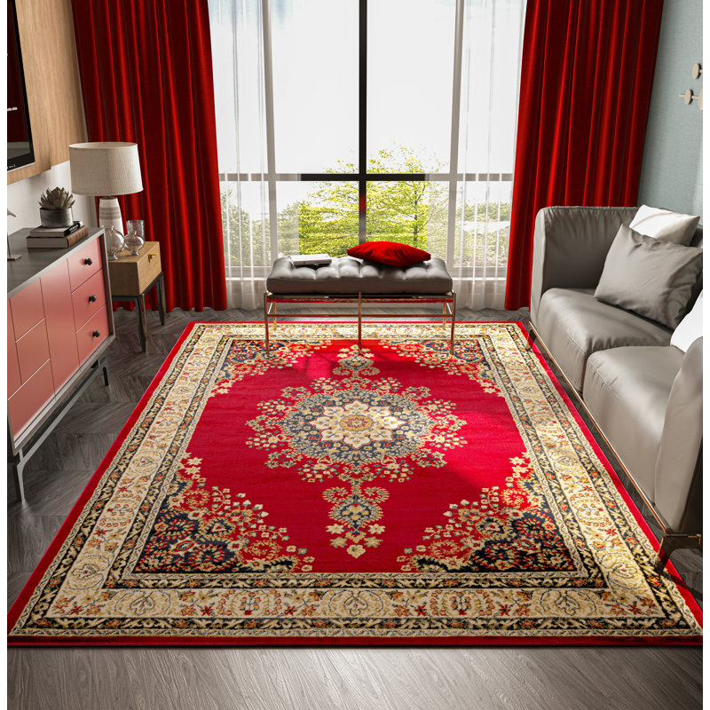 Doroteja Wool Indoor / Outdoor Rug, Rectangle 5' x 8'