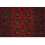 Tapis unique rouge 3 pi 4 po x 6 pi 2 po One-of-a-Kind