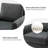 Gillette Upholstered Tufted Velvet Club Chair-719559860