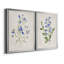 «Blue Botanical I», ensemble de 2 reproductions d'art-2026522022-2026522021-2026522008