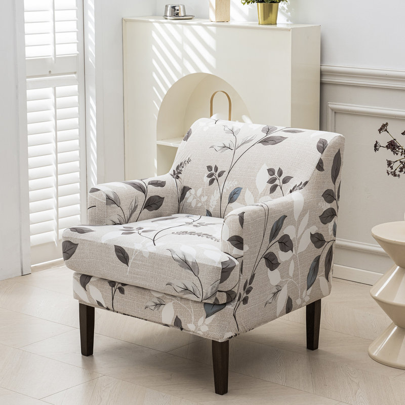 Housse extensible 2 pièces pour chaises d'appoint - Housse de coussin séparée, protecteur de canapé facile à installer avec tissu en soie laiteuse