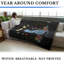 Jeté en coton Pure Country Weavers-115363673