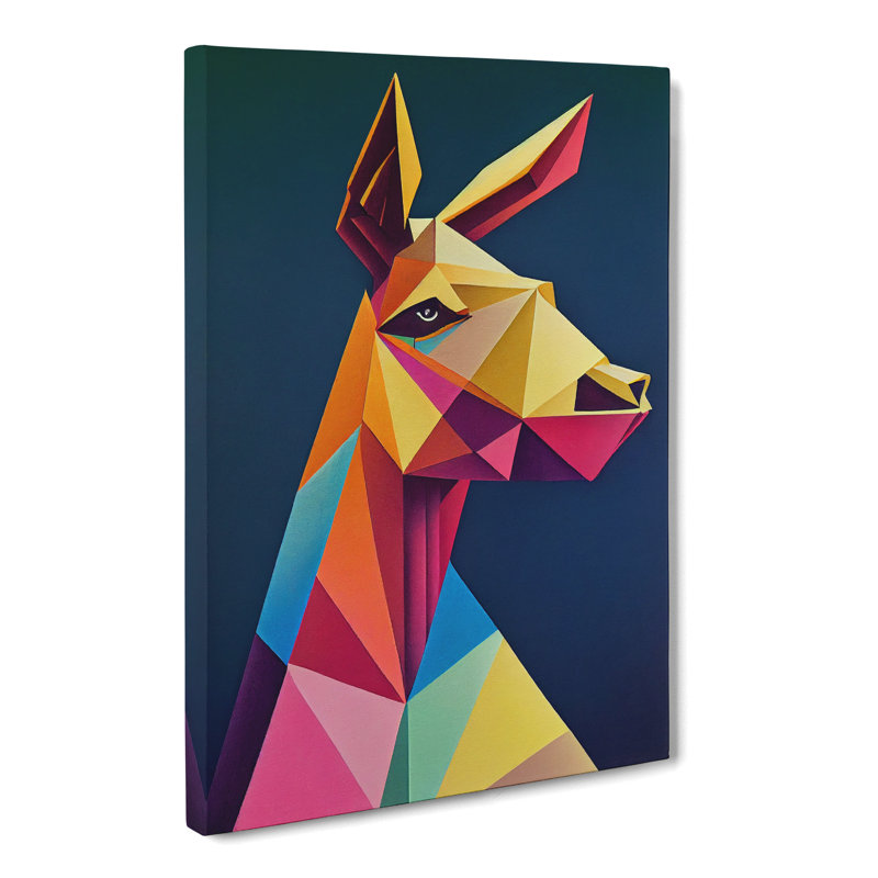 Donkey Hypreprism - Wrapped Canvas, 76cm H x 50cm W x 3cm D