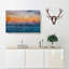 Beautiful Beach Painting - Wrapped Canvas-56654483