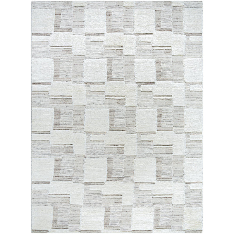 Sardis Hand Woven Area Rug, Rectangle 10' x 14'