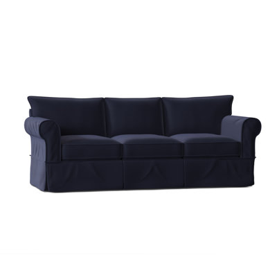 Amari 90" Round Arm Standard Sofa with Reversible Cushions