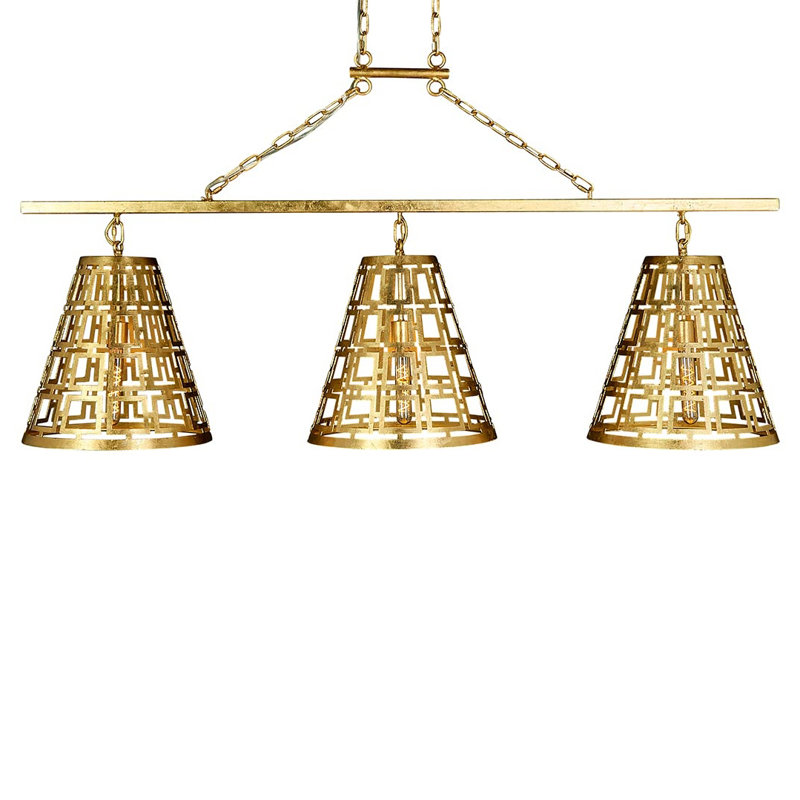 Lustre géométrique unique à 3 lumières Fifth