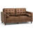 66'' Suede Modern Sofa-1739800166
