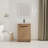 24.09'' Single Bathroom Vanity with Ceramic Top-94416403-94416404