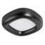 Folio 15-in Black dimmable LED Flush Mount-474215826