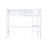 Twin High Loft Bed with Built-in Desk, Ladder & Safety Guardrails – Rubber Wood Kids Study & Sleep Space,White-626603432