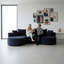 Ensemble de canapé modulaire courbé 2 pièces avec coussins, mobilier de salon ergonomique minimaliste, sièges modernes, sans assemblage, canapé et méridienne-934987178