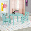 Ensemble de table de jeu et de chaises en bois massif 3 pièces Myona Kids