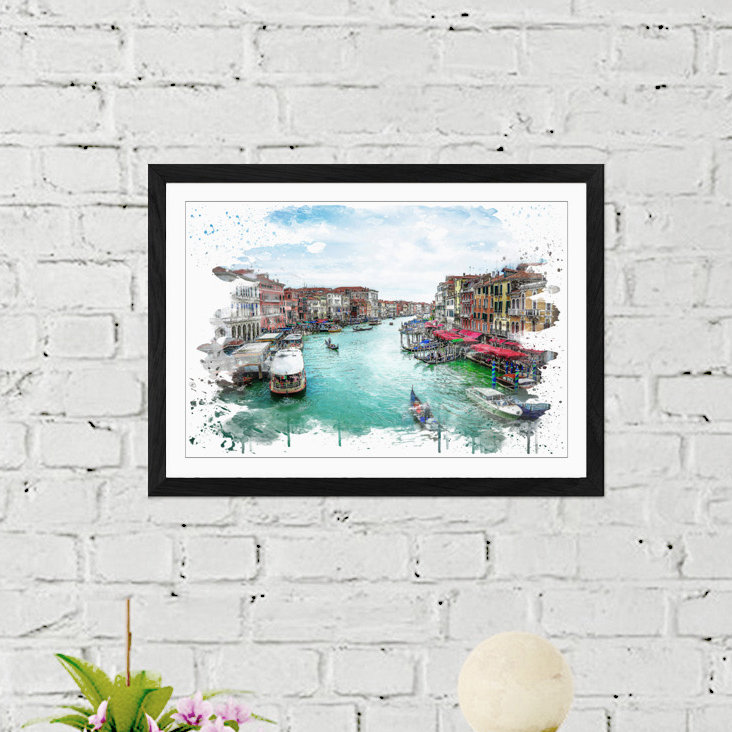 Print, 45cm H x 62cm W, Framed Picture