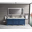 Miroir de salle de bain avec cadre en métal pour mur-110584668-122720346